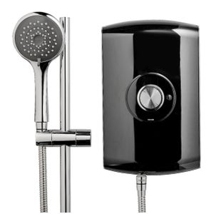 Amore Electric Shower - Gloss Black