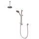 Dual Outlet Mixer Shower Combination Pack 5 - Circular